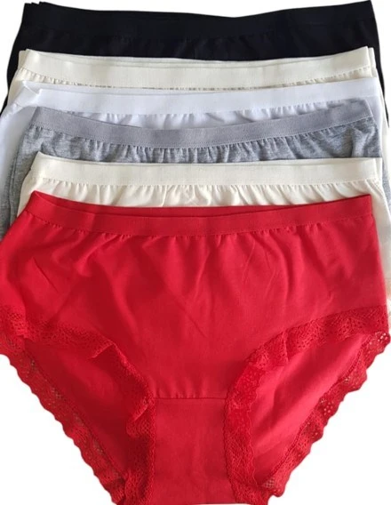 Tutku 12' li Bayan IŞIK Dantelli Bikini Külot Kombin 0772 - 2