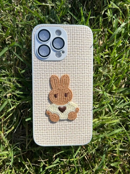 İphone 13 Pro Opus Silikon Nakış Desenli Telefon Kılıfı