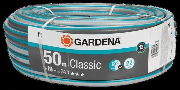 Gardena 18025-20 Classic Hortum 19mm (3/4") 50m