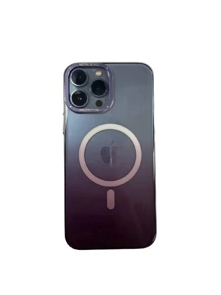 İphone 14 Pro Pixel Sert Magsafe Kapak - Resim 4