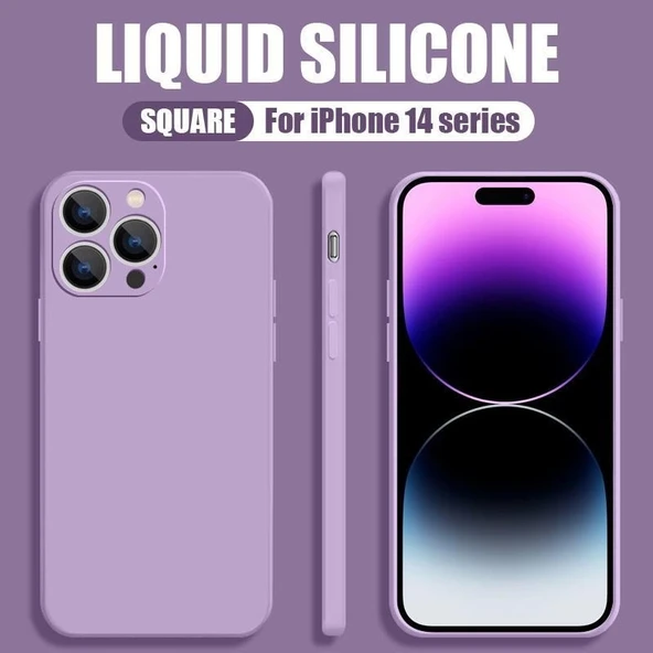 İphone 14 Plus  Kamera Korumalı Lansman Kapak - 3