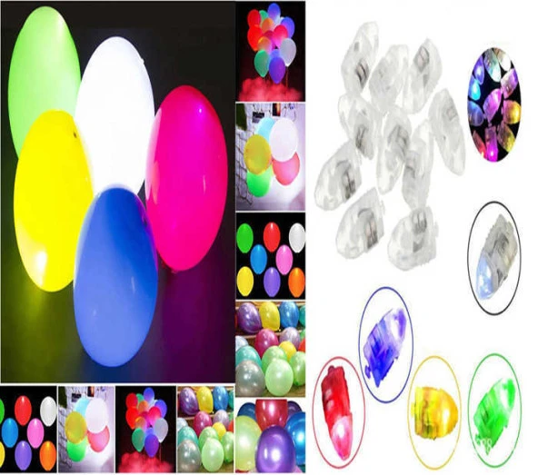 Balon İçin Ledli İşik Rengarenk ( 5 Adet )