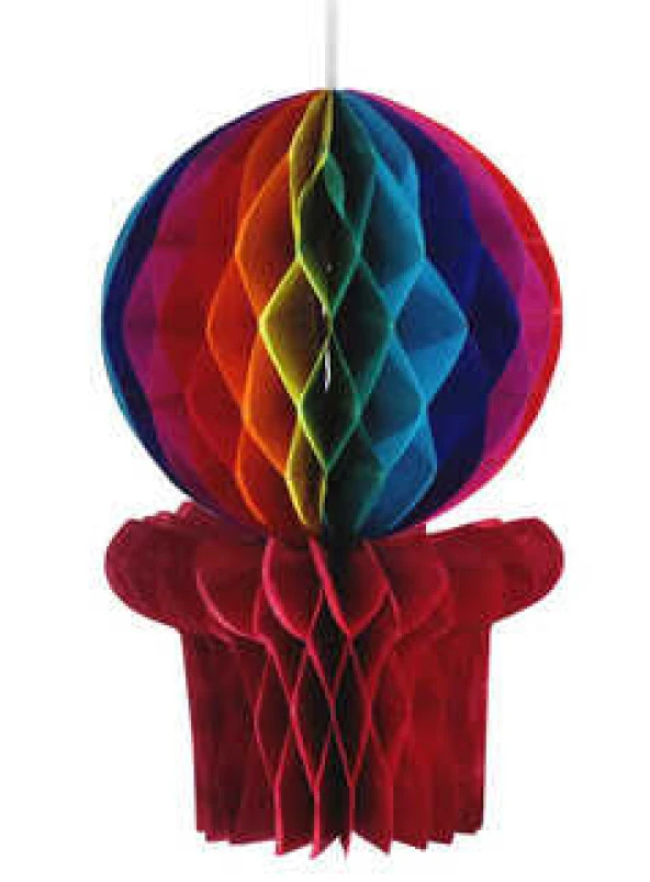 Süs Uçan Balon (Zeplin) Petek 17x290 Cm ( 5 Adet ) - 3