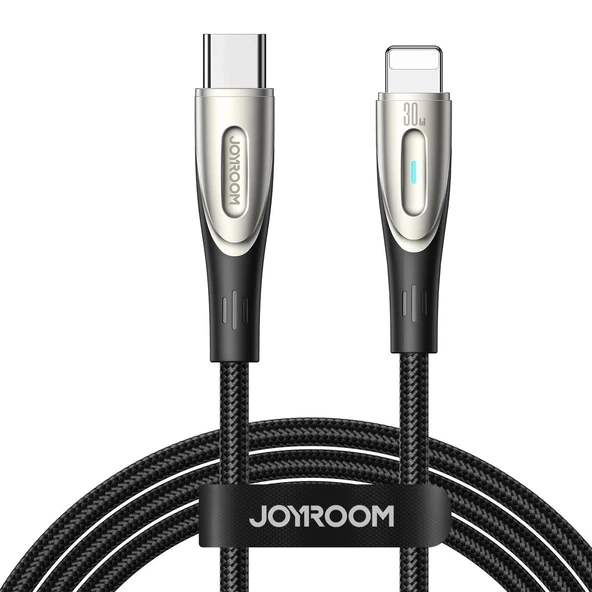 Joyroom Star-Light Series 30W Fast Şarj Ve Data Kablosu Type-C to Lightning 2 Metre - 1