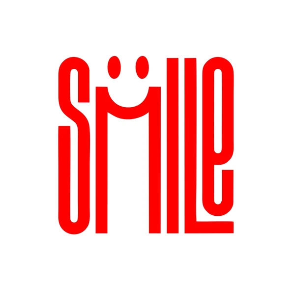 Smile Sticker  17x17 Cm Kırmızı