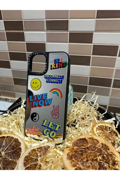 İphone 14 Pro Mirror Aynalı Cep Telefonu Kılıfı - Resim 5