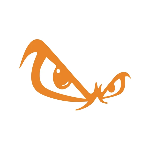 Gözler Sticker 17x17 Cm Turuncu ürün görseli