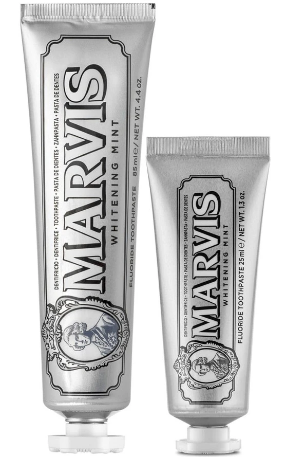 Marvis Whitening Mint Beyazlatıcı Diş Macunu 2li 85 ml + 25 ml
