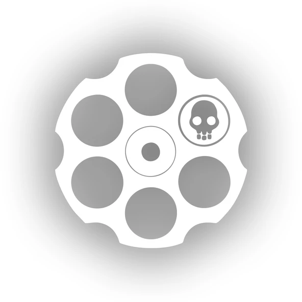 Altı patlar Stiker 17x17 Cm Beyaz ürün görseli