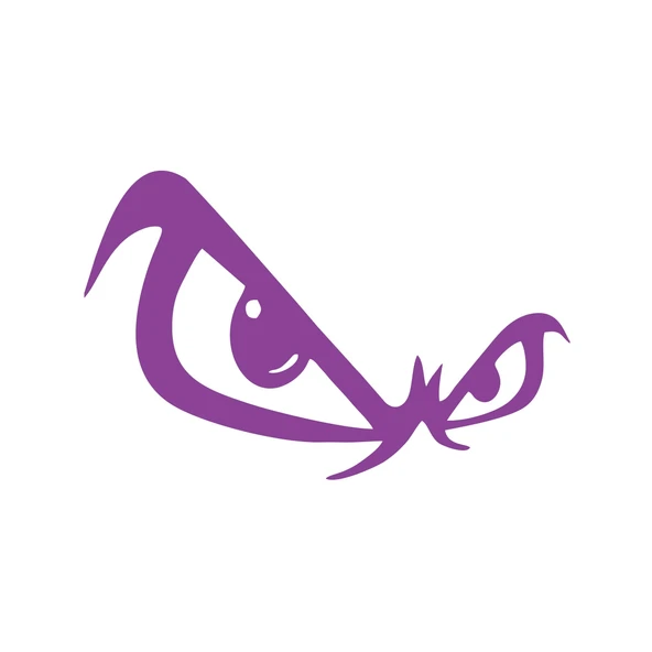 Gözler Sticker 17x17 Cm Mor ürün görseli