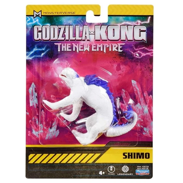 Godzilla ve Kong Mini Figür 8 cm - Shimo - 2