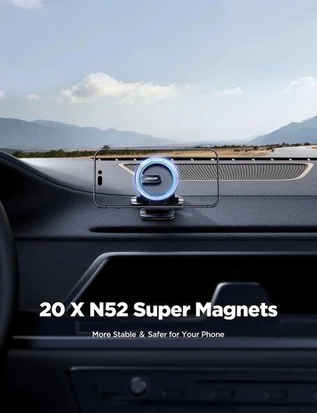 Joyroom Jr-zs366 Manyetik MagSafe Araç Tutucu Göğüs İçin - Resim 4