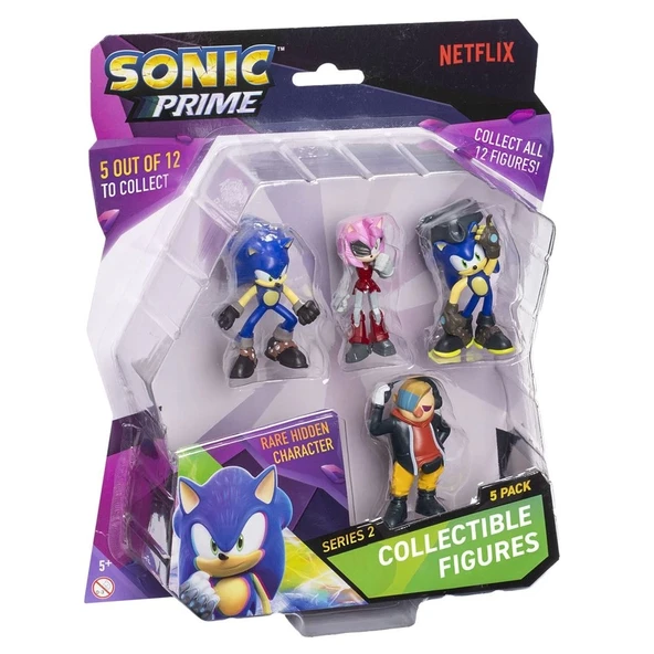 Sonic 5'li Figür Seri 2 SON2240 Model 1 - 2