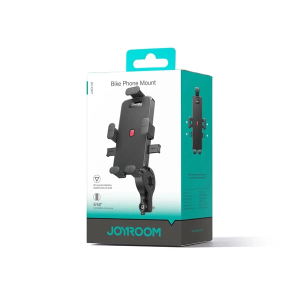 Joyroom OK7 Silikon Bisiklet Motosiklet Uyumlu Telefon Tutucu - 4