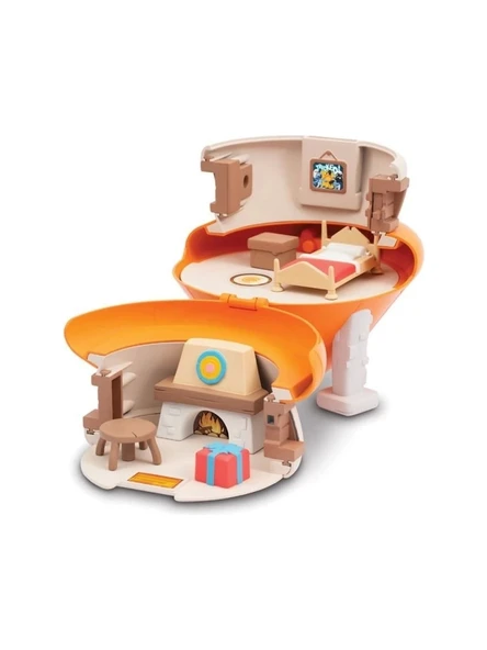 Şirinler Mantar Evi seti PUF20000 - Şirin Figürlü Set - Resim 2