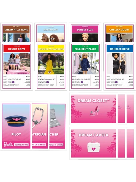 Monopoly Barbie Edition G0038 - 4