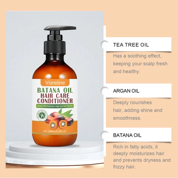 Batana Yağı Saç Kremi - Günlük Nemlendirici - 300ml