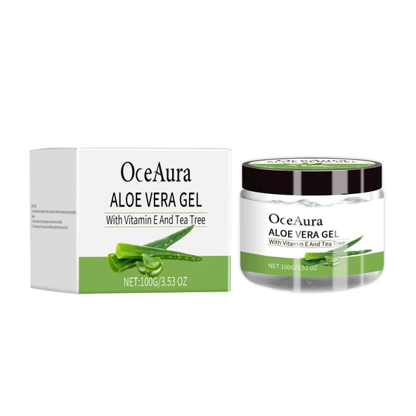 Çay Ağacı Aloe Vera Jel - Temizleyici, Nemlendirici, Onarıcı, Sıkılaştırıcı - 100g