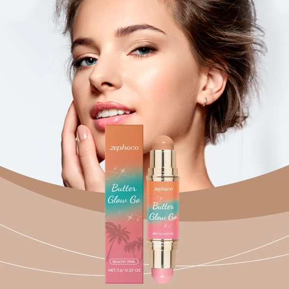 Çift Taraflı Kontür ve Allık Stick - 7.6g
