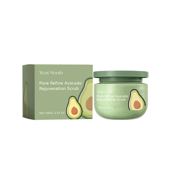 Avokado Dondurma Vücut Peelingi - Nemlendirici ve Arındırıcı - 100g
