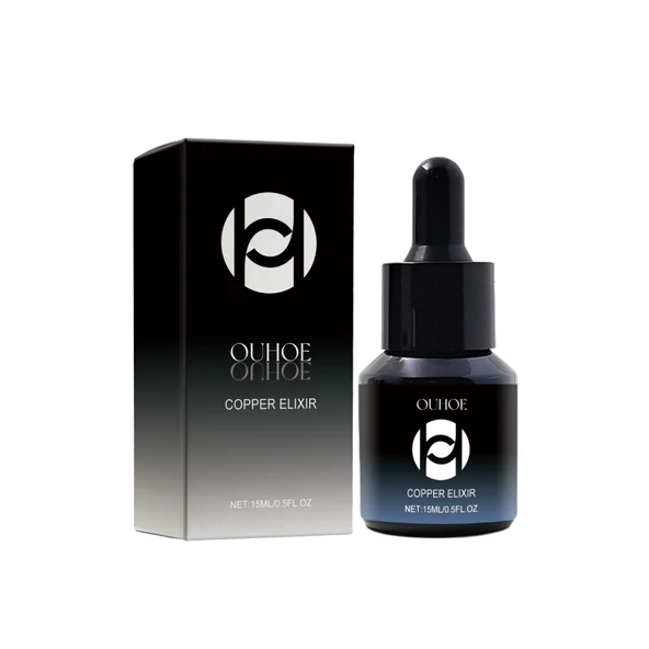 Bakır İksir - 15ml - Yüz Serumu - Kırışıklık Karşıtı - Nemlendirici - Sıkılaştırıcı