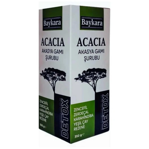 Baykara Acacia Akasya Gamı Şurubu 350 Gr (Detox Şurubu) - 3