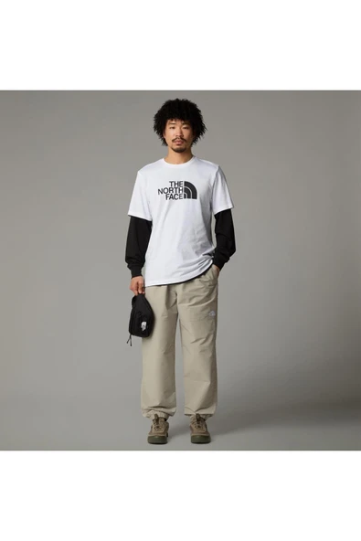 M SS EASY TEE White White S - Resim 2
