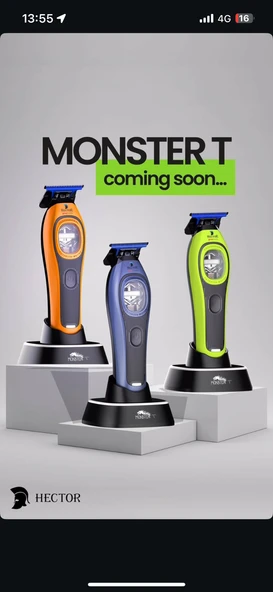 Hector Monster T Füme Saç ve Sakal Kesme Makinesi ürün görseli 1