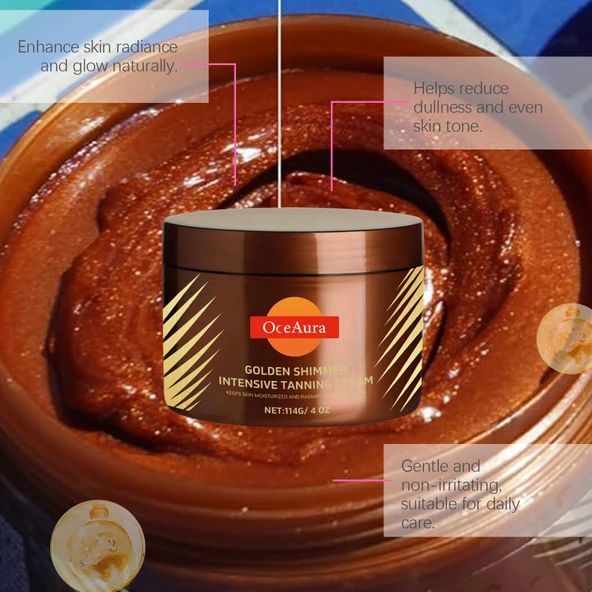 Bronzlaştırıcı Krem - Işıltılı Siyah - 114g