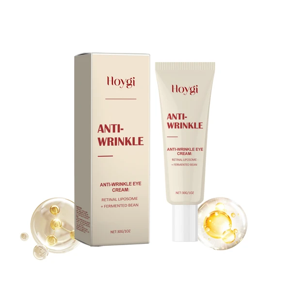 Hoygi Nemlendirici Kırışıklık Karşıtı Göz Kremi - C Vitamini, Soya Fasulyesi Özü, Retinal - 30g