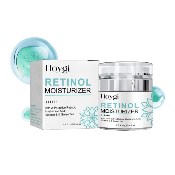 Retinol Nemlendirici Krem - Kırışıklık Karşıtı - Sıkılaştırıcı ve Pürüzsüzleştirici - 50ml