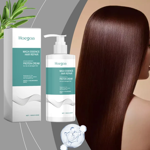 Keratin Saç Kremi - 100g - Elektriklenmeyi Önleyici ve Parlaklık Verici