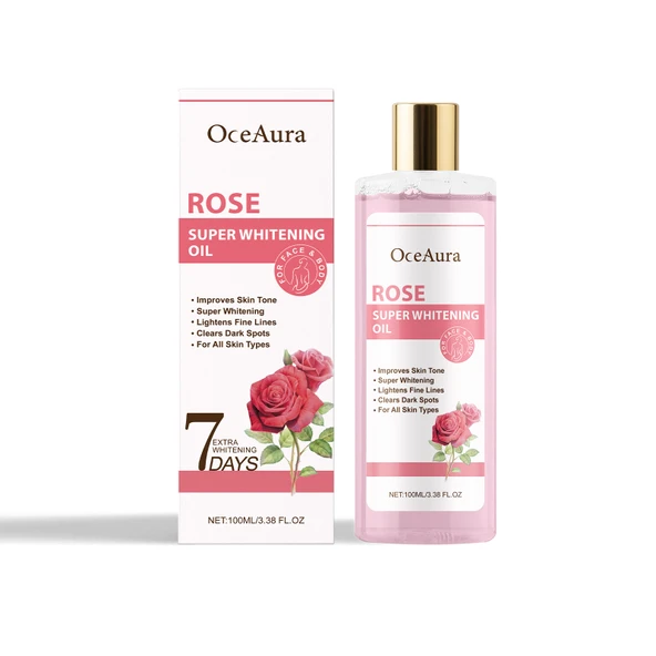 OceAura 7 Gün Bakım Esansiyel Yağ - 100ml - Nemlendirici Vücut ve Cilt Masaj Yağı