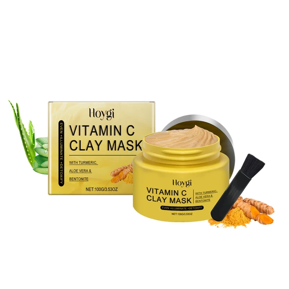 C Vitamini Zerdeçal Kil Maskesi - Derinlemesine Temizleme - 100g