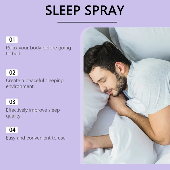 Lavanta Uyku Spreyi - 100ml - Rahatlatıcı ve Huzurlu