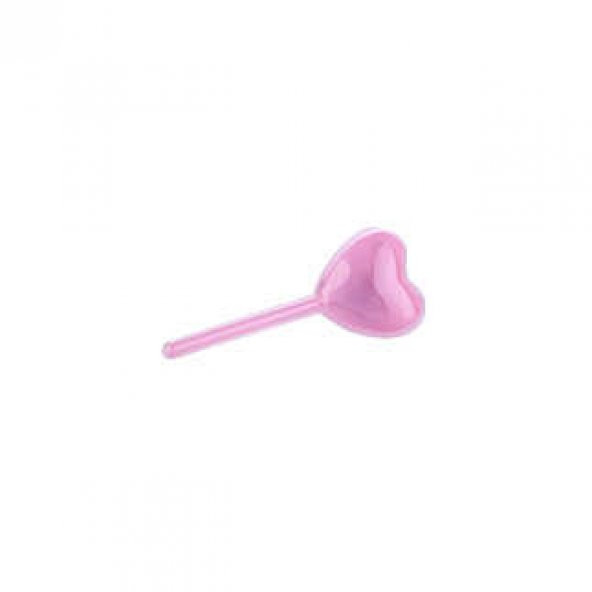 Kutu Çubuklu Kalpi Pembe 6x15 Cm - 2