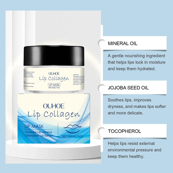 Gece Besleyici Dudak Maskesi - 20g