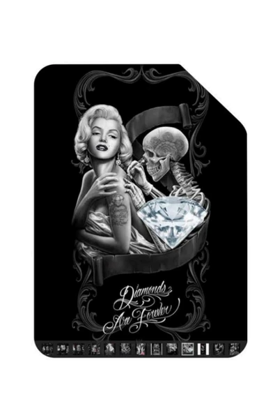 Marilyn Monroe Oto Paspas Leke Tutmaz Dekoratif Araç Paspası Tüm Araçlar İle Uyumlu - 3