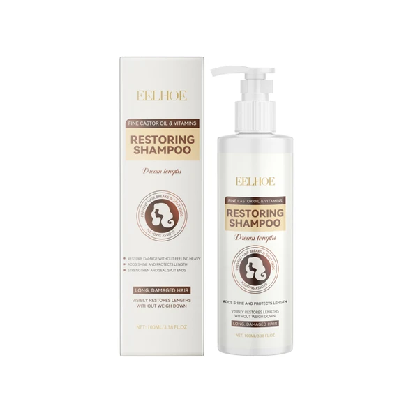 Isı Koruyucu ve Onarıcı Şampuan - Kuru ve Yıpranmış Saçlar İçin - 100ml