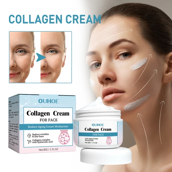 Kollajen Yaşlanma Karşıtı Yüz Kremi - 30g