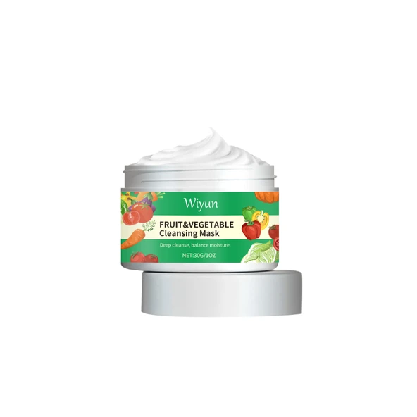 Meyveli Temizleme Maskesi - 30g - Nazik Gözenek Temizleyici ve Aydınlatıcı