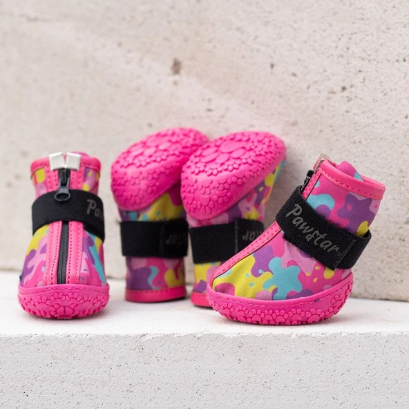 PawStar  Rosea Camouflage Köpek Ayakkabısı - 1