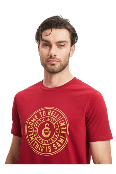 Galatasaray Orijinal Lisanslı Welcome To Hell Erkek T-Shirt - 3