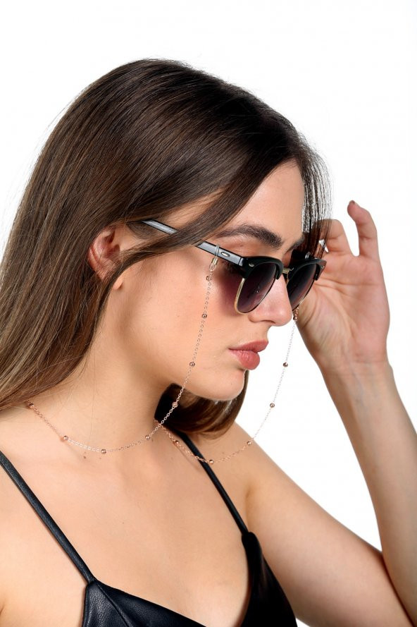 Kadın Rose Gözlük Zinciri - 7