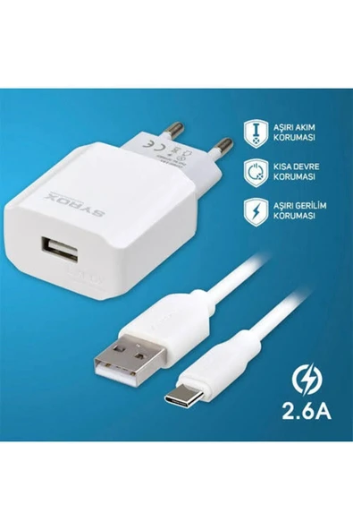 J48 Type-c 2.6 Amper Hızlı Şarj Aleti
