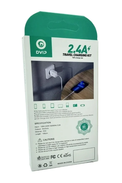 2.4A TYPE-C Usb Şarj Aleti   ZX-Y100C