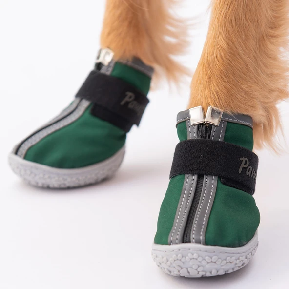 PawStar  Yeşil Köpek Ayakkabısı - 3