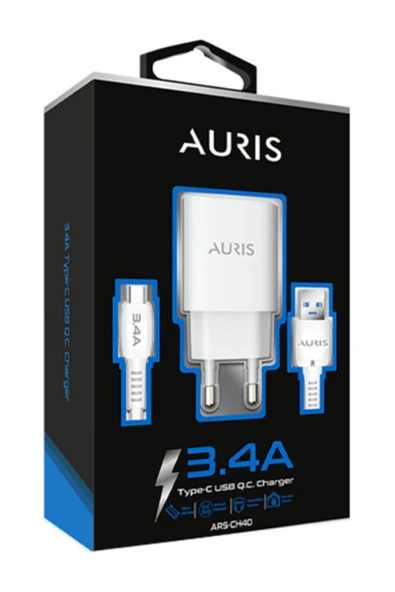 CH40 Type-C Hızlı Şarj Seti 3.4A