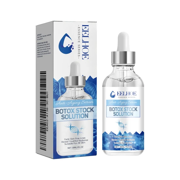 Kolajen, Hyaluronik Asit ve C Vitamini İçeren Yaşlanma Karşıtı Serum - 30ml