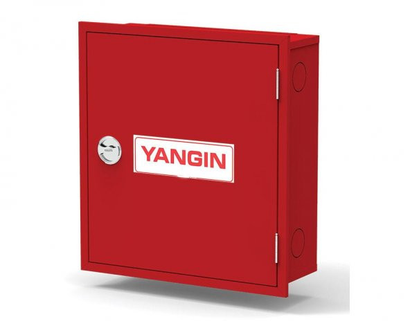 2" TEK KAPAKLI CAM KAPAK 25 MT HORTUMLU 0.90 mm YANGIN DOLABI TSE li SIVA ALTI ALPEREN